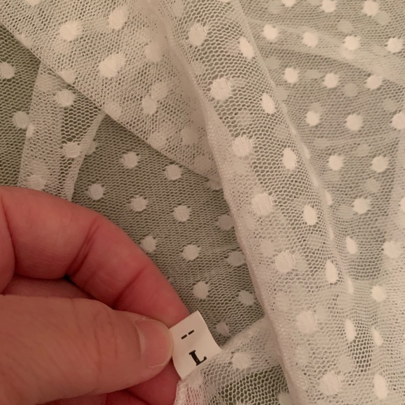 Island Passage sheer polka dot swimsuit coverup - Picture 10 of 10